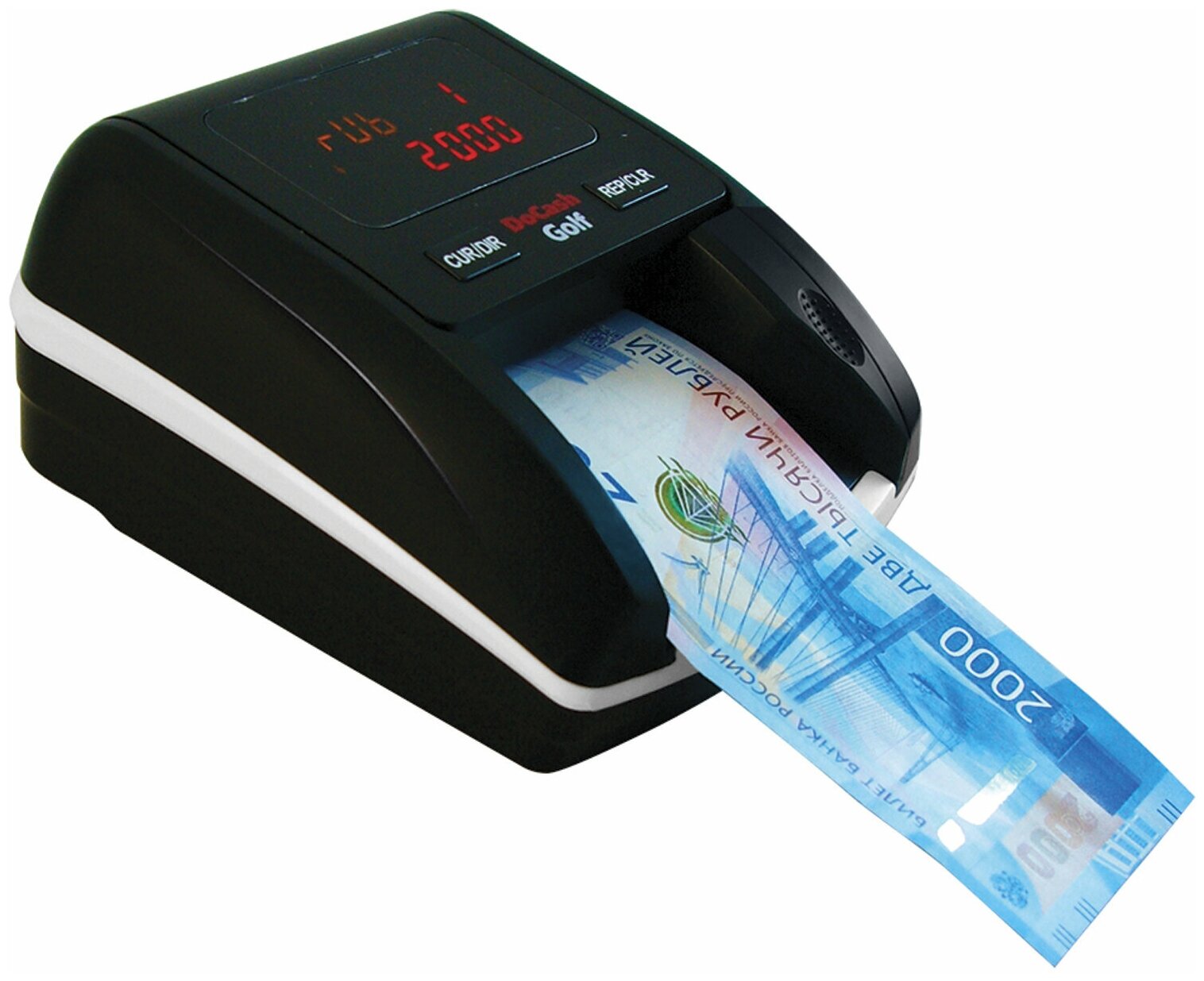 Детектор банкнот DoCash Golf автоматический рубли АКБ - фото №13