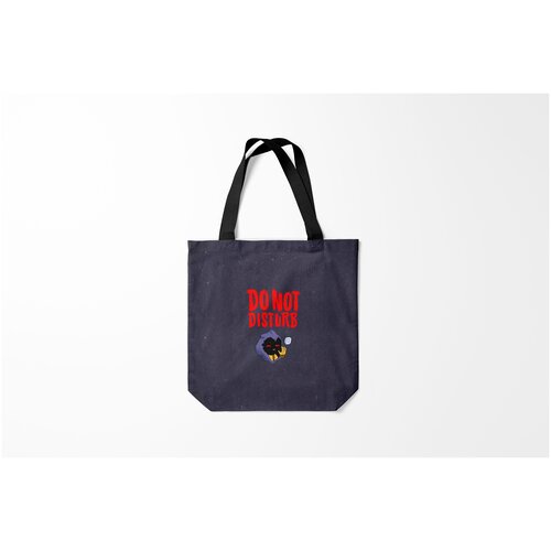 фото Сумка-шоппер / 40х40 см / рок / disturbed do not disturb burnettie