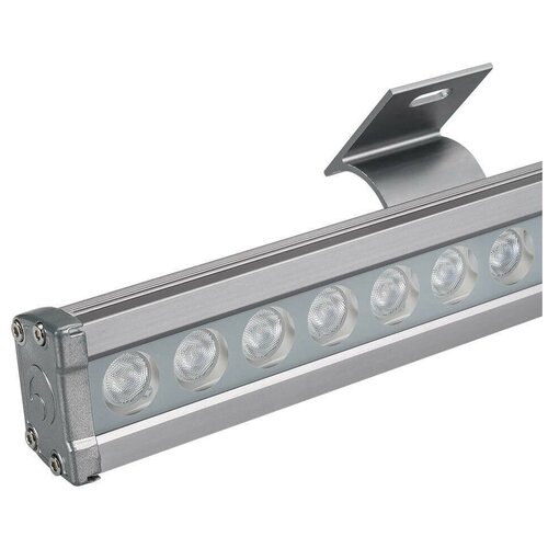 023633 Светодиодный прожектор AR-LINE-1000L-36W-24V RGB (Grey, 30 deg, DMX512) (ARL, Закрытый)