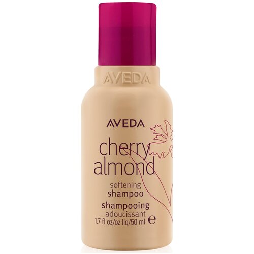 AVEDA шампунь Cherry Almond Softening смягчающий, 50 мл aveda шампунь cherry almond softening смягчающий 50 мл