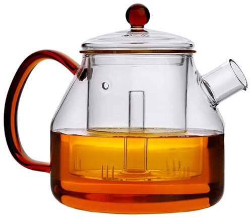 Чайник с фильтром пропаривания чая, 1200 мл, 16х13 см
