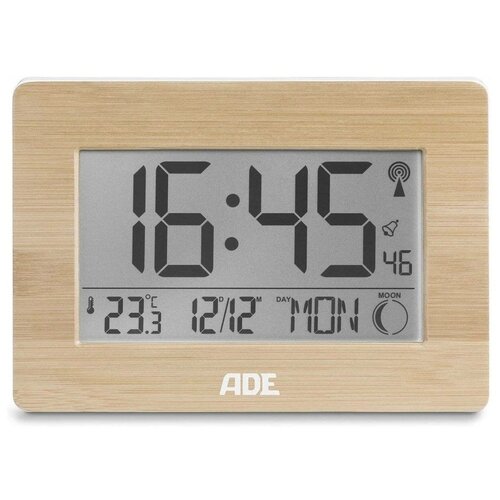 Часы цифровые ADE CK1702 bamboo 238800₽