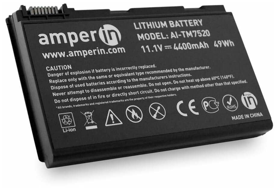 Аккумуляторная батарея Amperin для ноутбука Acer CONIS71
