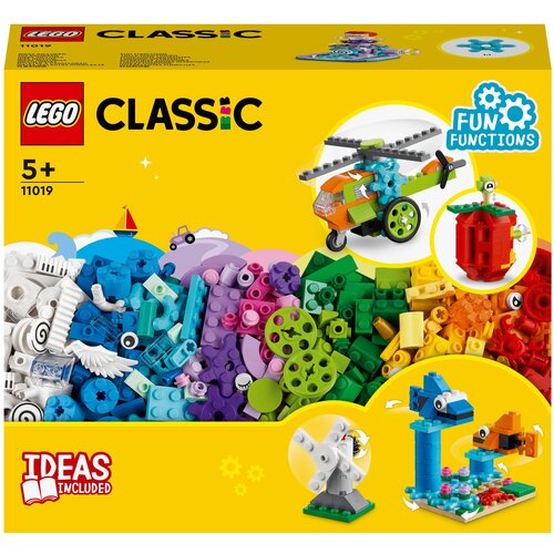 Конструктор LEGO Classic 11019 Кубики и функции, 500 дет. конструктор lego classic 11011 кубики и зверюшки