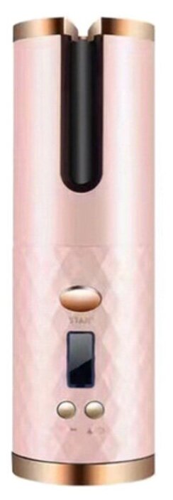 Автоматическая плойка для завивки волос с ЖК-дисплеем (розовый) - фотография № 6