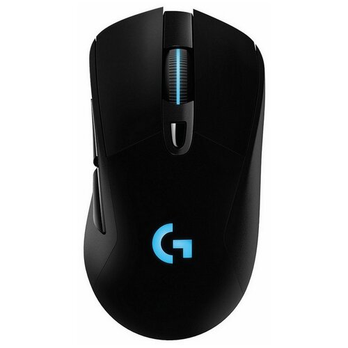 Беспроводная игровая мышь Logitech G G703 Hero, черный игровая мышь logitech g703 hero черный