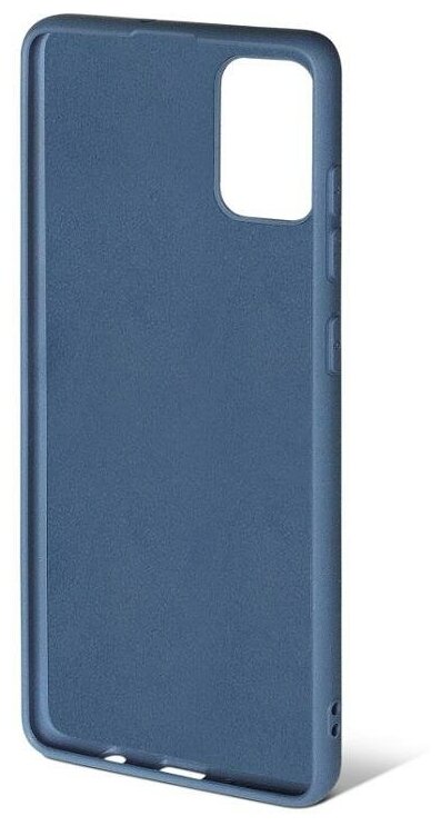 Чехол для смартфона Samsung Galaxy A71 DF sOriginal-08 Blue клип-кейс, силикон - фото №3