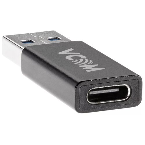 Переходник USB A (M) - USB Type-C (F), VCOM (CA436M) кабель vcom usb type c usb ca436m