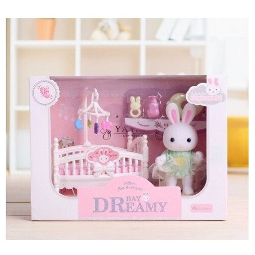 фото Набор игровой зайчик bay dreamy в ванной house goods