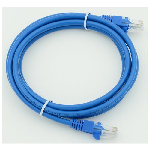 Патч-корд cat5E molded 3м синий RJ-45 (m)-RJ-45 (m)