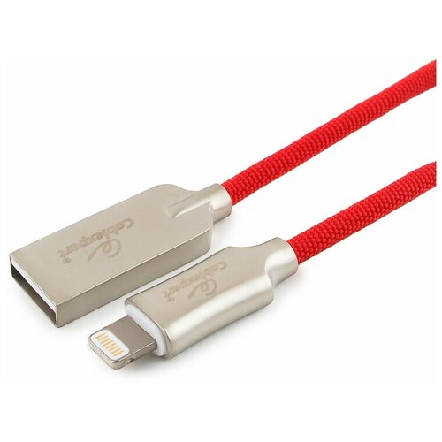 Аксессуар Gembird Cablexpert Platinum USB AM/Lightning 1.8m Red CC-P-APUSB02R-1.8M