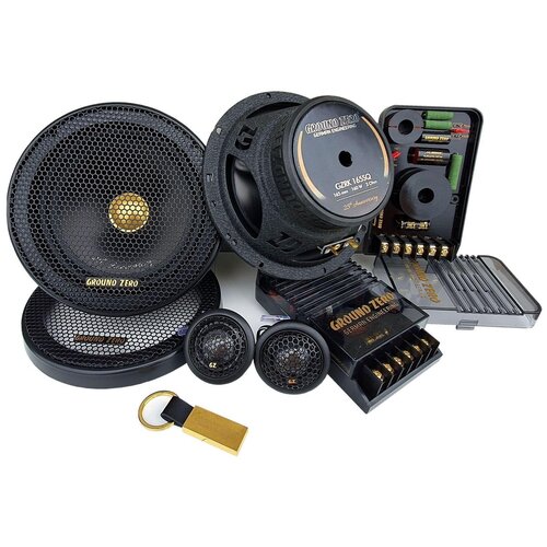 Автомобильная акустика GROUND ZERO GZRC 165 Anniversary - 2-полосная компонентная АС 2299000₽