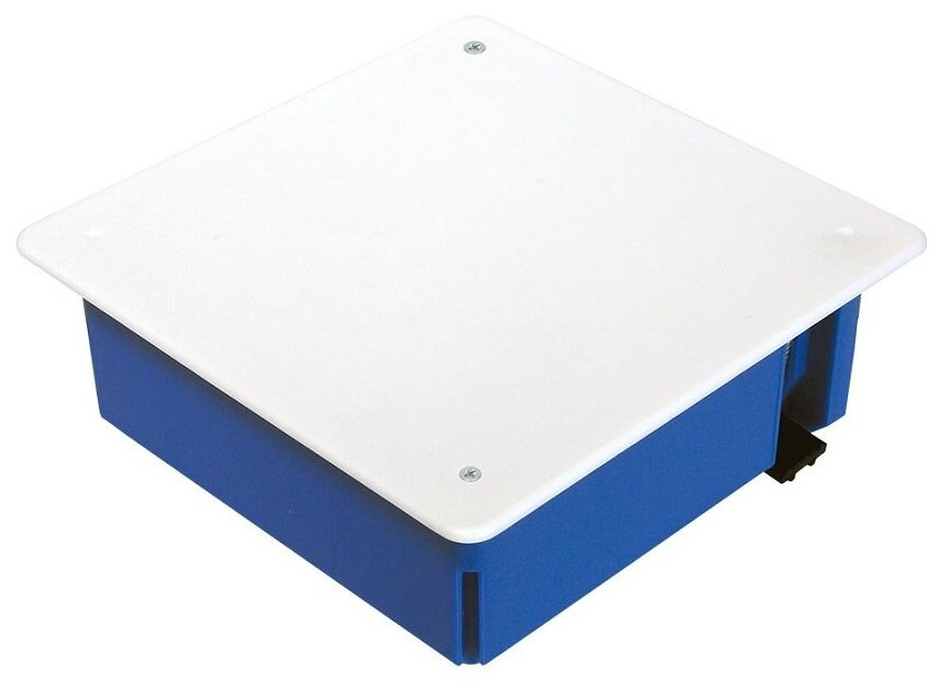 Коробка распределительная Промрукав ГСК 80-0960c с саморезами для скрытой установки  безгалогенная (HF) 103х103х47 (2шт/упак