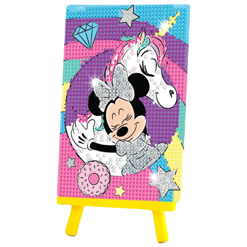Алмазная мозаика для детей Disney Минни Маус Минни и единорог, вышивка стразами