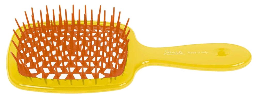 Janeke SUPERBRUSH Щетка для волос, 86SP226GIA, желтый/оранжевый, 20,3x8,5x3,1 см