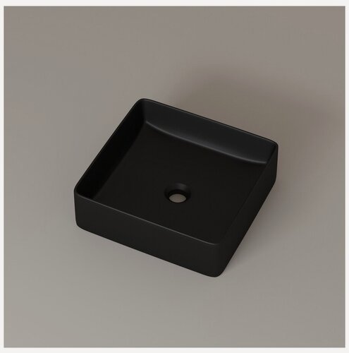 Изображение товара Раковина накладная, черная матовая, Слайд (Slide), IDDIS, SLIBM01i27