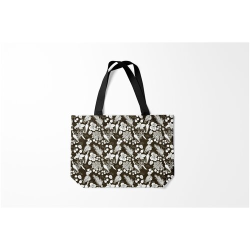 фото Сумка-шоппер / 46х35 см / популярные иллюстрации / еда шеф burnettie