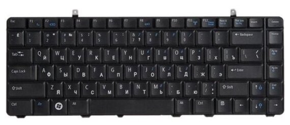 Keyboard Клавиатура для ноутбука Dell Vostro A840 A860 1014 1015 1088 черная гор Enter