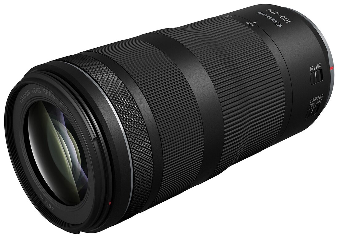 Объектив Canon RF 100-400mm f/5.6-8 IS USM, черный