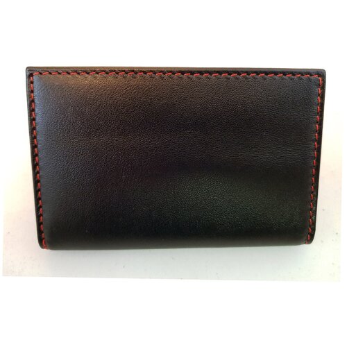 фото Экранирующий чехол для банковских карт с чипом. кожа. арт#2104-rfid деком