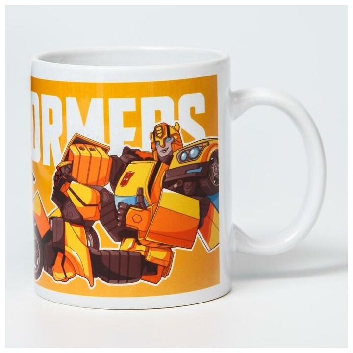 фото Кружка сублимация "Бамбалби", Трансформеры , 350 мл.