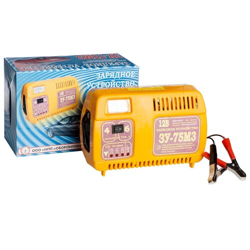 Зарядное устройство автомобильное трансформаторное ЗУ-75М3 293600₽