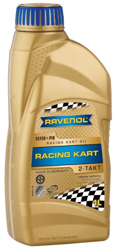 Масло Моторное Для 2-Такт Картов Racing Kart 2T(1Л) Ravenol арт. 4014835727113