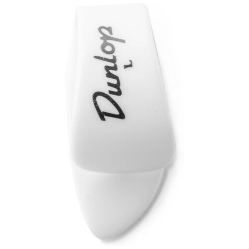 Набор медиаторов DUNLOP 9003P Thumbpicks White Plastic Large (4шт)