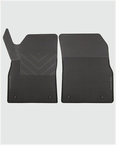 Изображение товара Коврики Автодрайвер для Opel Astra Опель Астра J 2009-2012 передние резиновые с бортом, соты