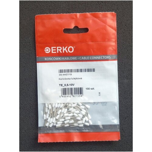 Наконечник НШВИ 0.5х10 TE_0.5-10 Erko (100шт)