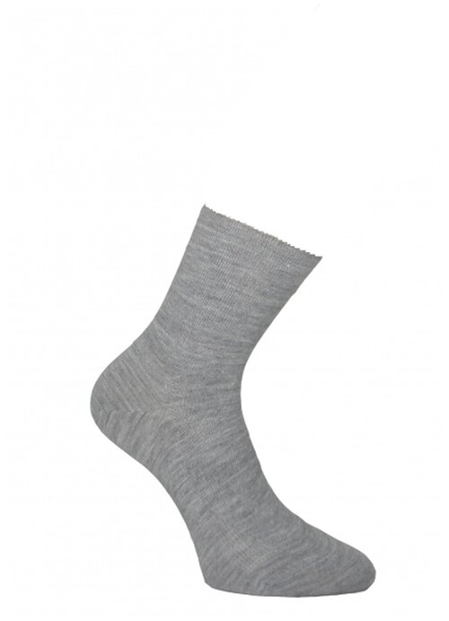 Носки Пингонс, 3 пары, размер 25 (размер обуви 38-40), серый