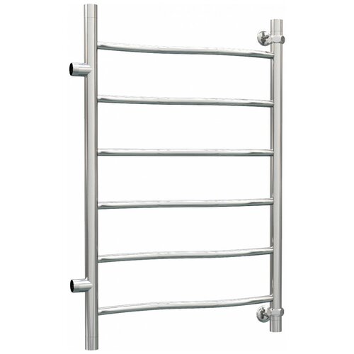 Водяной полотенцесушитель Роснерж Волна L101001 80x60 с боковым подключением 600