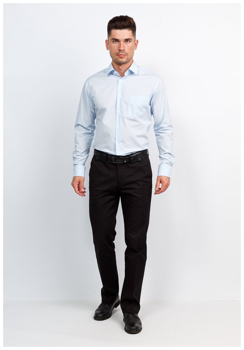 Рубашка мужская длинный рукав CASINO Голубой c210/157/064/Z