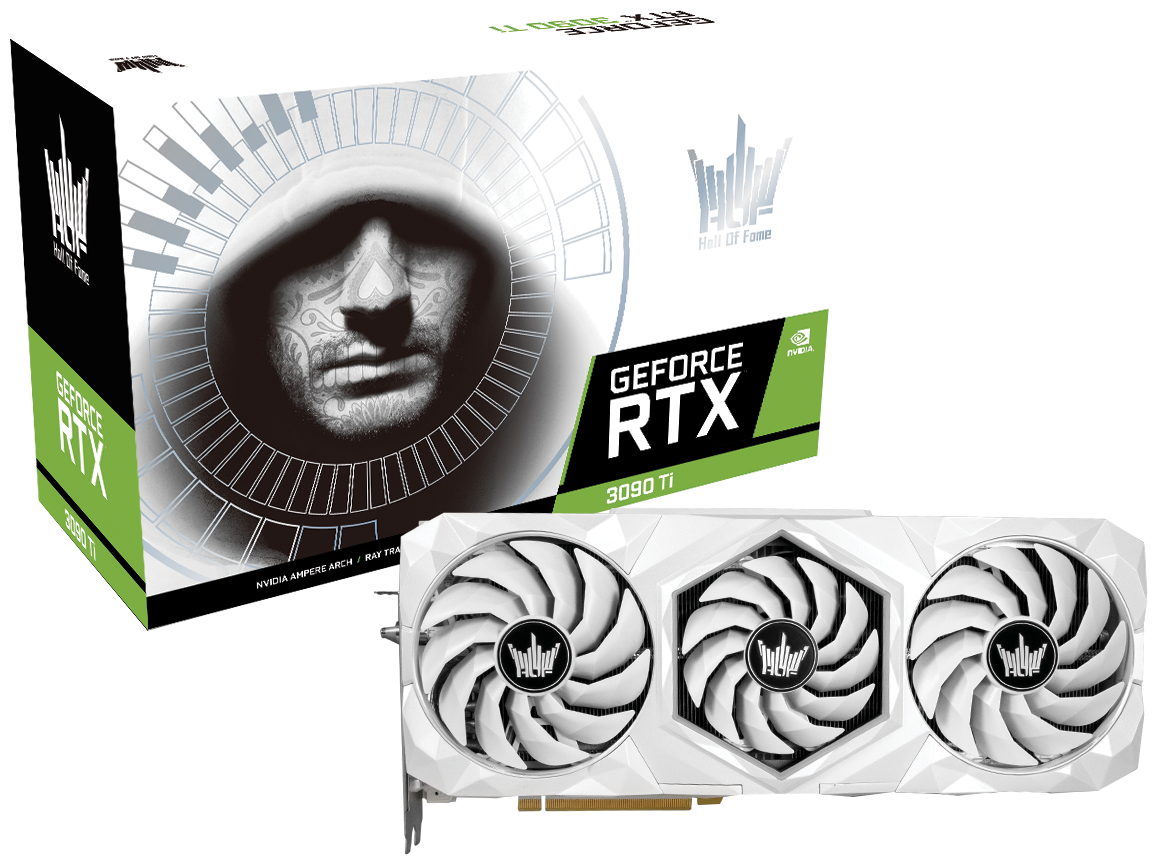 Видеокарта GALAXY GeForce RTX 3090 Ti HOF 24GB (39IXM5MD5ZEH), Retail
