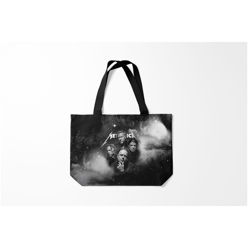 фото Сумка-шоппер / 46х35 см / рок / metallica burnettie
