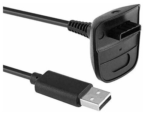2 аккумулятора 4800 mAh + USB кабель + зарядная станция, для беспроводного джойстика (геймпада) Xbox 360