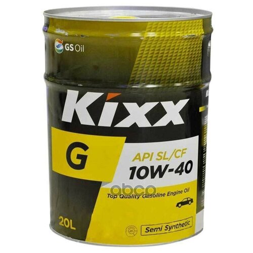 Kixx Масло Моторное 10w40 Kixx 20л Полусинтетика G Api Sl/Cf