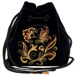 Торжокские золотошвеи Бархатная сумка «Нектар» - изображение