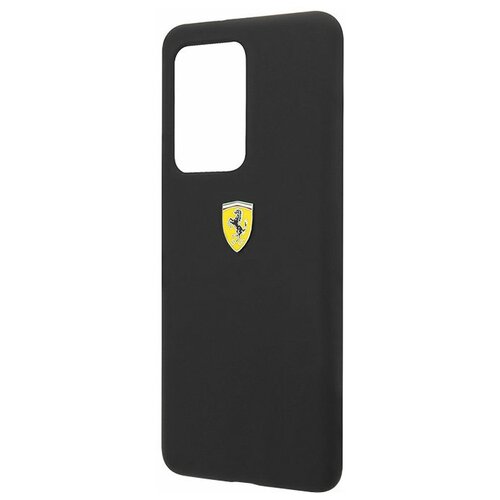 Чехол Ferrari On Track Silicone для Galaxy S20 Ultra, черный