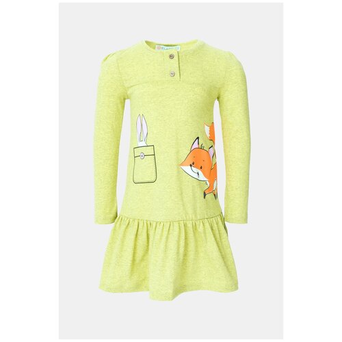 Платье El_K90041 Желтый 92