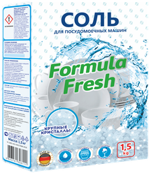 Соль для посудомоечных машин Formula Fresh 1,5 кг