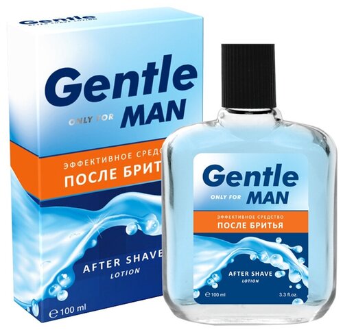 DELTA PARFUM Лосьон после бритья Gentle for men 100 мл