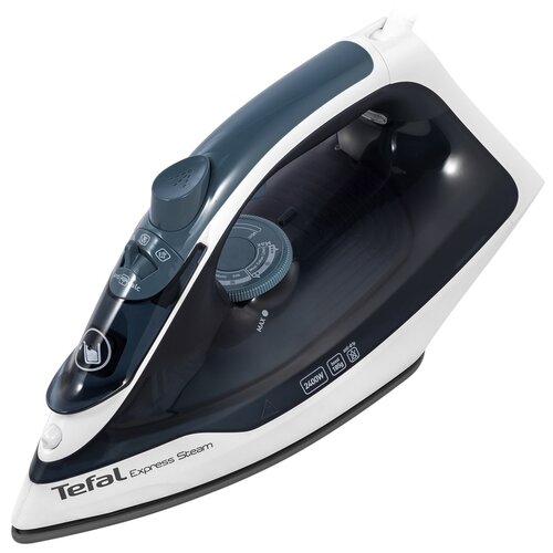 Утюг Tefal FV2839 Express Steam, синий/белый