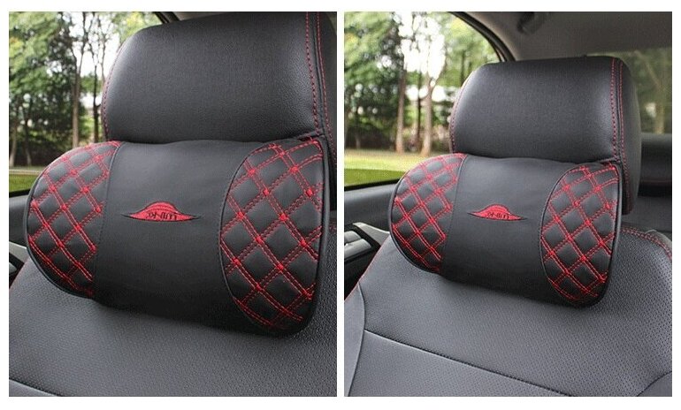 Удобная подушка под голову в авто CarBull