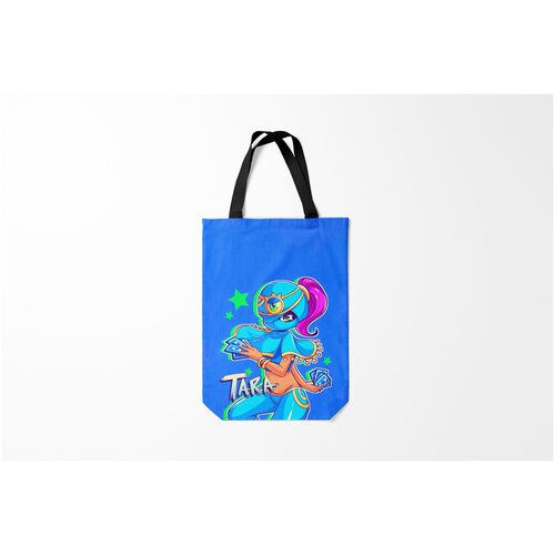 фото Сумка-шоппер / 31х42 см / геймерам / brawl stars tara burnettie