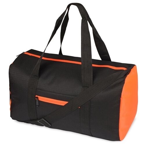фото Сумка спортивная master с цветными молниями, неоново-оранжевый (р) yoogift
