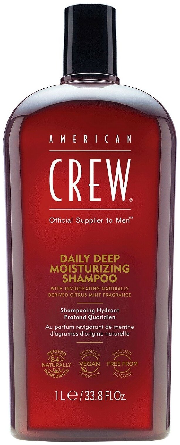 American Crew Daily Deep Moisturizing Shampoo - Шампунь для ежедневного ухода 1000 мл