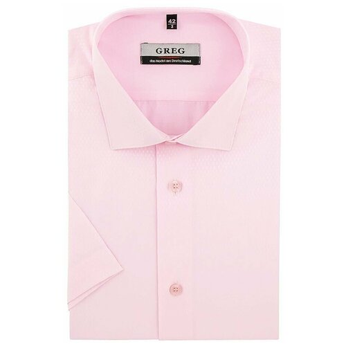 Рубашка GREG, размер 174-184/39, розовый рубашка размер 46 розовый