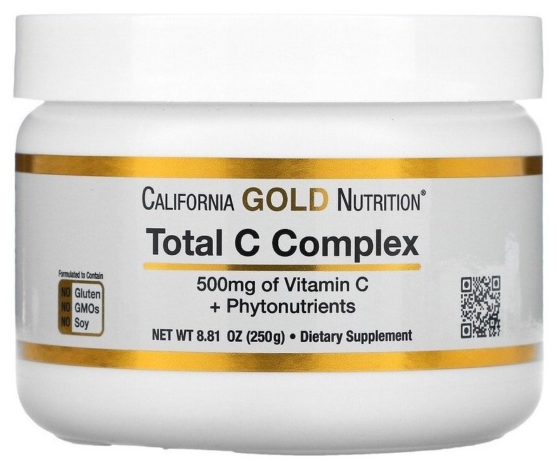 California Gold Nutrition Total C Complex 250 гр (California Gold Nutrition)