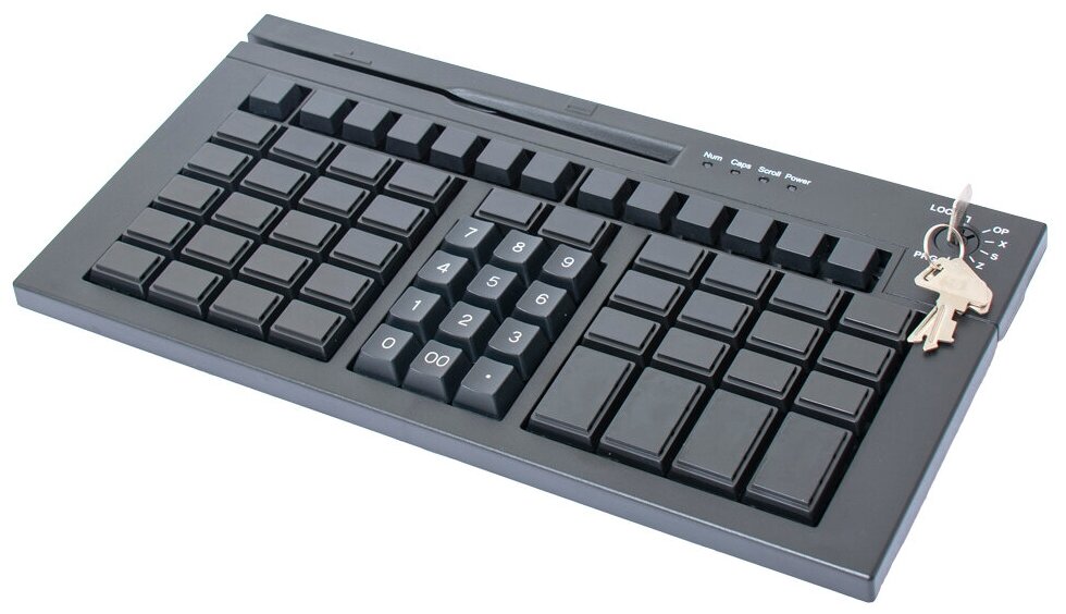Клавиатура программируемая Poscenter S67B (черная)